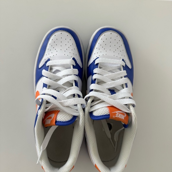 5.5Y Nike Blue and Orange dunks - Picture 2 of 10